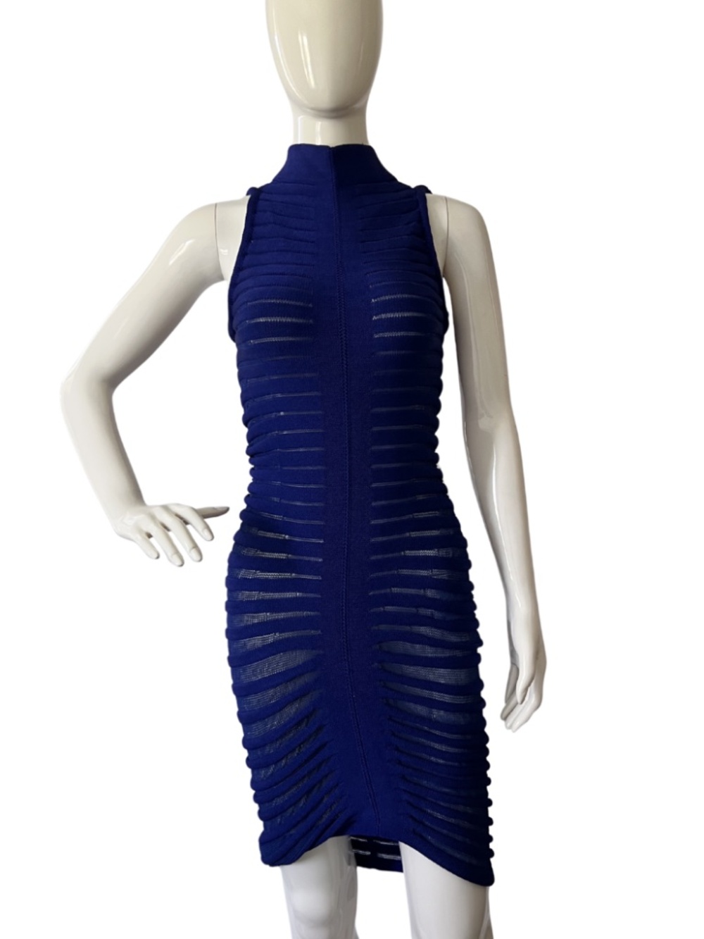 Alaia Skeleton 3D Bodycon Knit Dress_Size FR 36/ US XS - Picture 3 of 7